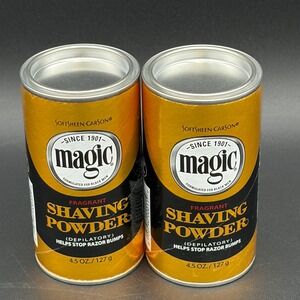 SoftSheen-Carson Magic Fragrant Shaving Powder Depilatory‎ 4.5 oz 2 Pack